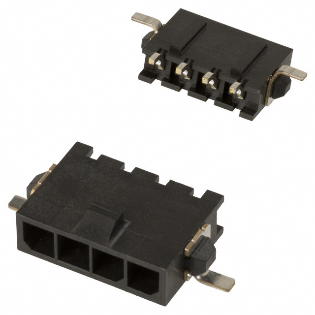2-1445100-4 TE Connectivity AMP Connectors  Embases à broches mâles